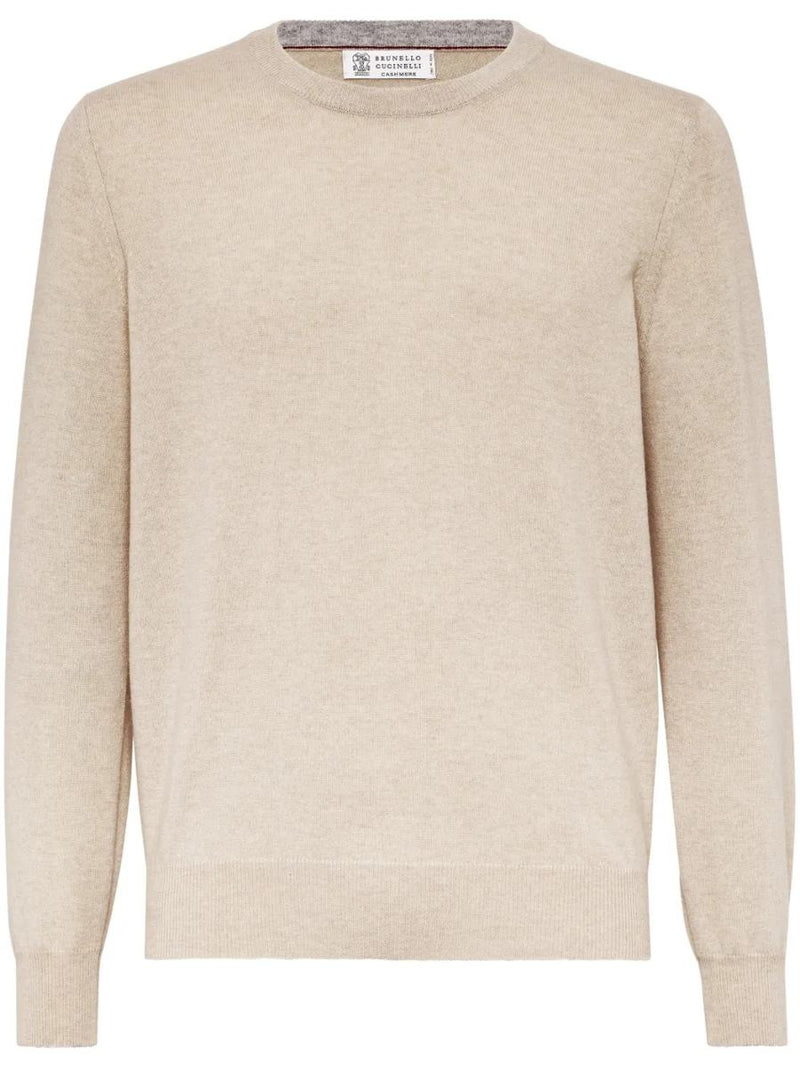 Brunello Cucinelli Cashmere Crew Neck Sweater Clothing