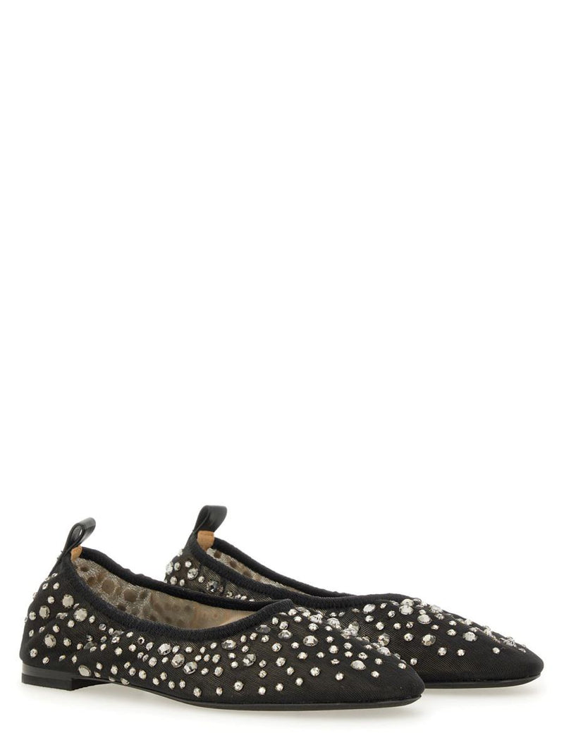 Tory Burch Ballerina With Crystals