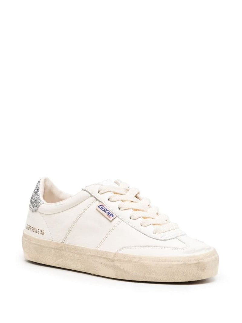 Golden Goose Soul-Star Leather Sneakers