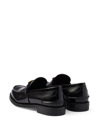 Prada Brushed Leather Loafers