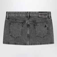 The Attico Denim Mini Skirt