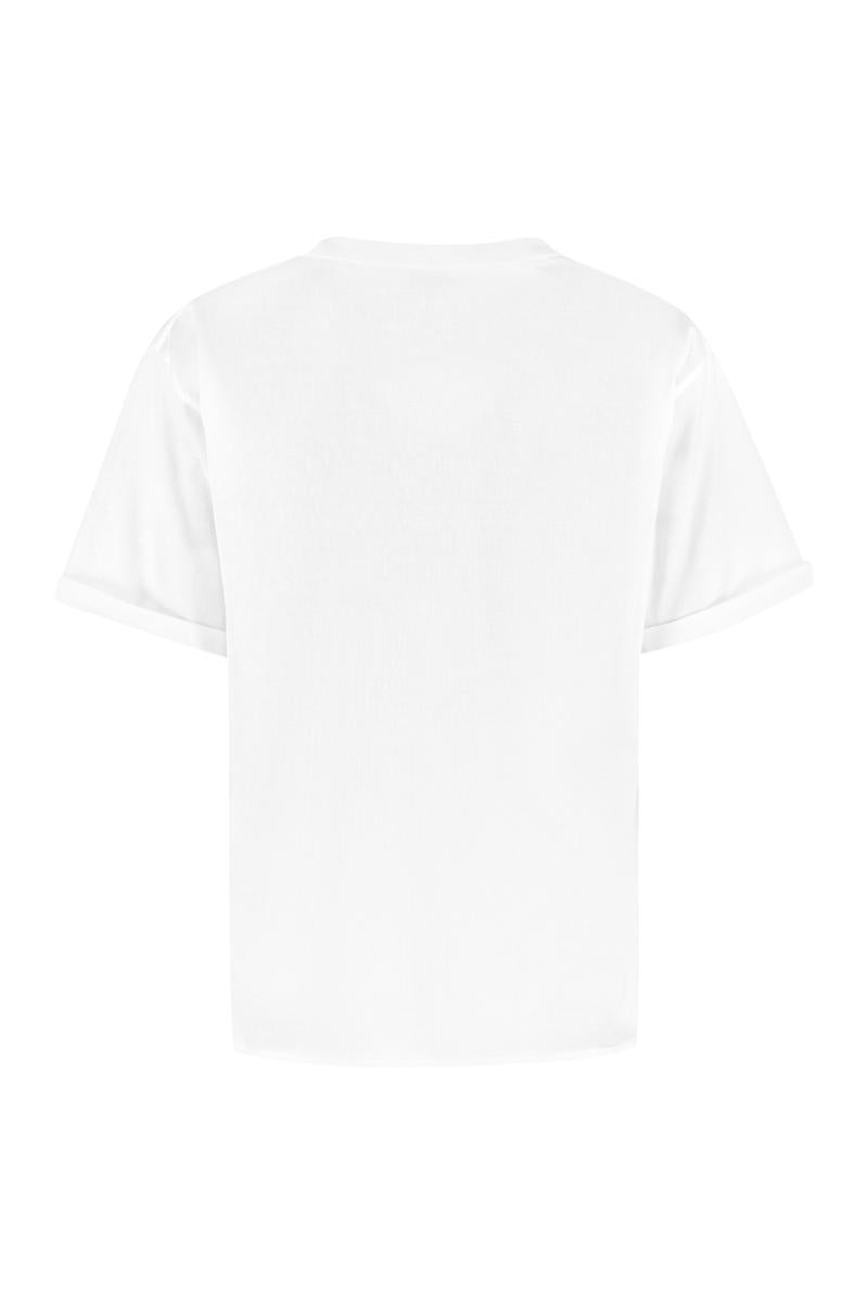 Saint Laurent Cotton Crew-Neck T-Shirt