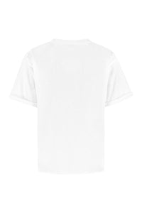 Saint Laurent Cotton Crew-Neck T-Shirt