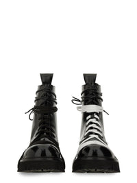 Moschino Lace-Up Boot