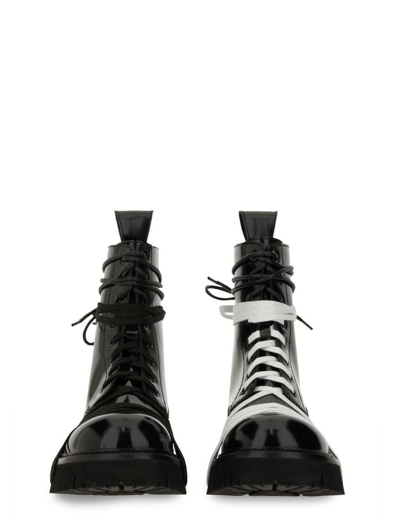 Moschino Lace-Up Boot