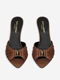 Saint Laurent Babylone Lambskin Mules