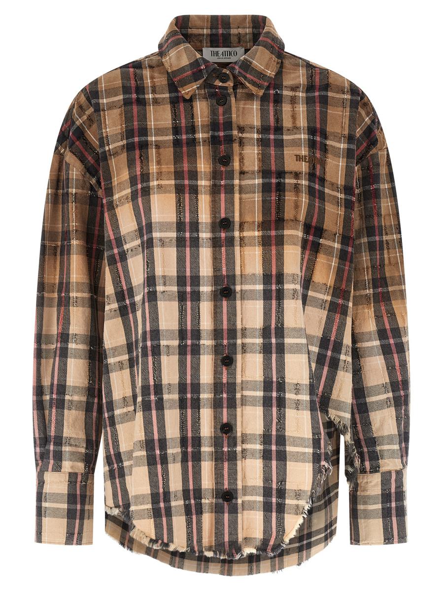 The Attico Check Shirt