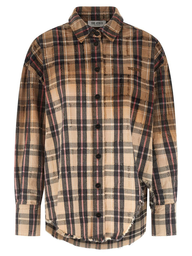 The Attico Check Shirt