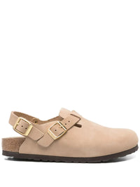 Birkenstock Nubuk Leather Tokio Clog Shoes