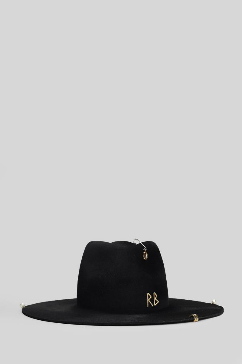 Ruslan Baginskiy Chain Strap Fedora Hats