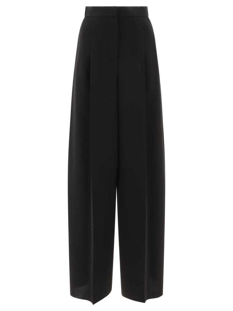 Max Mara Wide Leg Pleated Pants