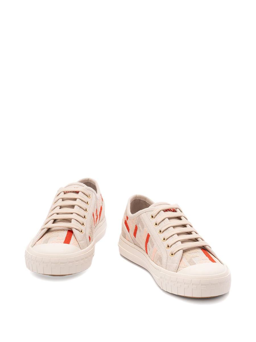 Fendi Domino Canvas Sneakers