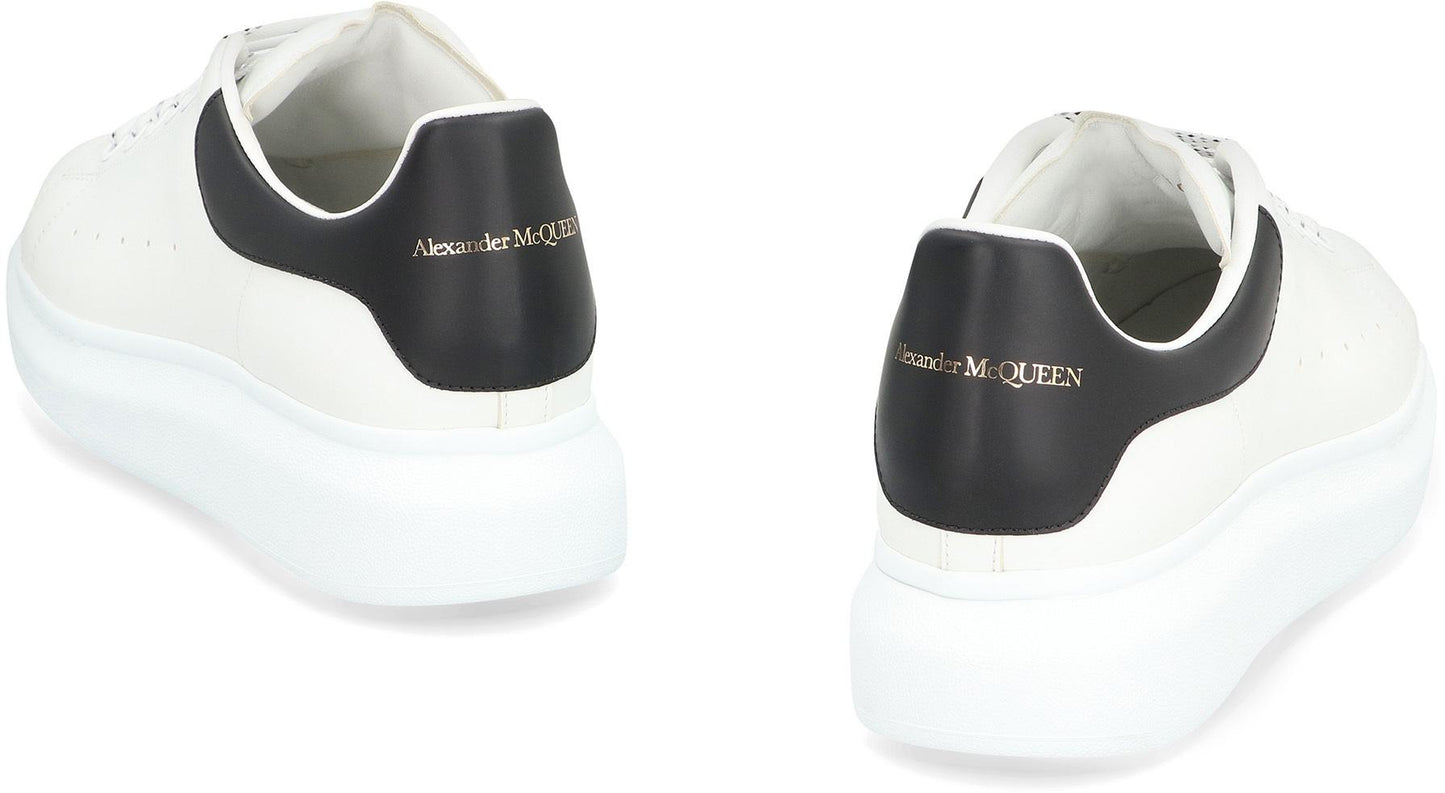 Alexander McQueen Leather Chunky Sneakers