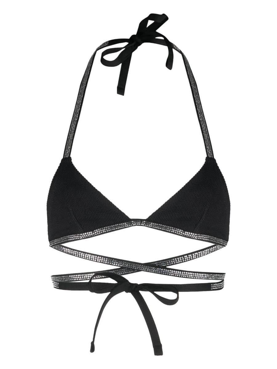Heron Preston Glitter Bikini Top