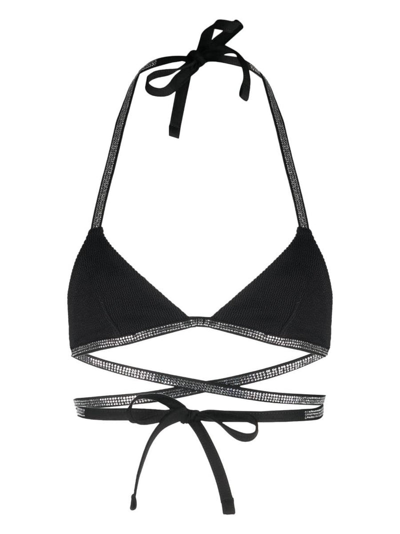 Heron Preston Glitter Bikini Top