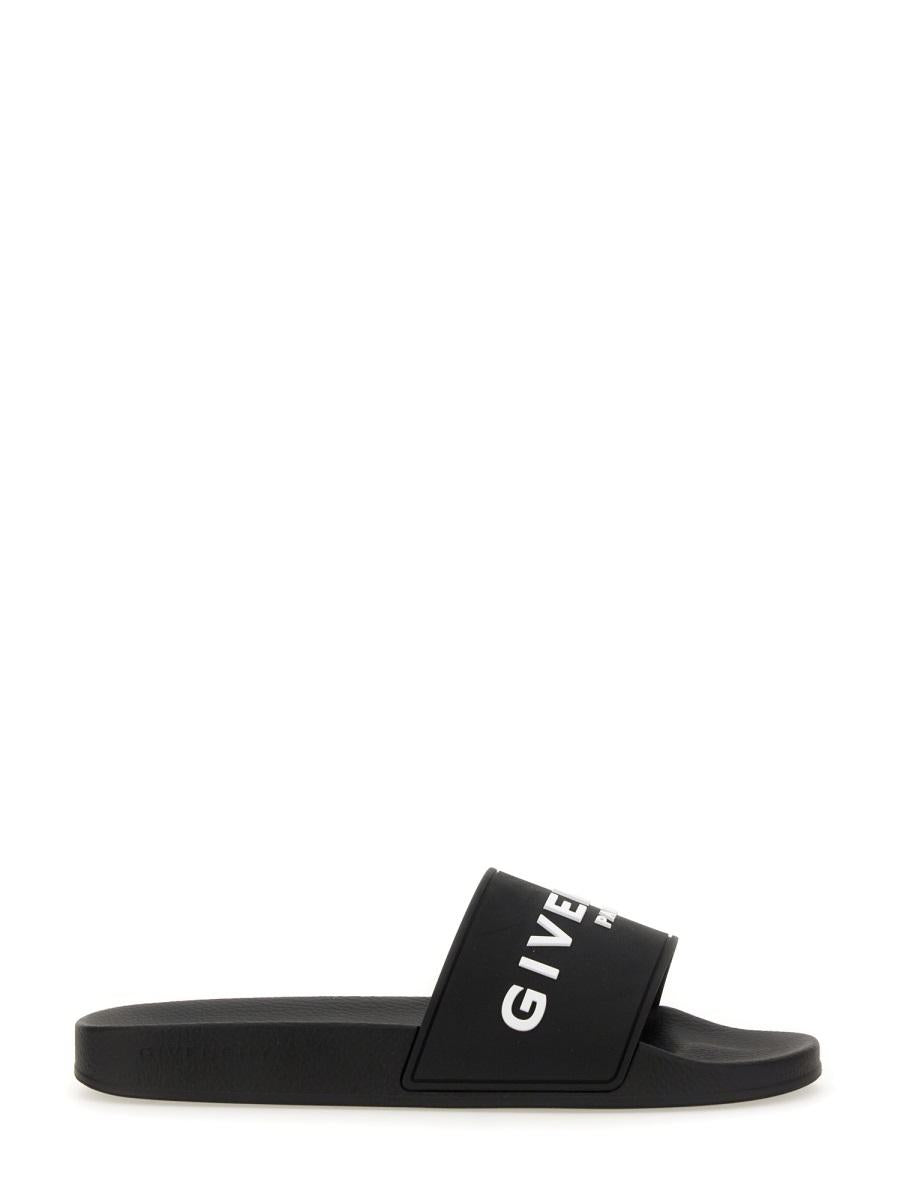Givenchy Sandalo Slide Con Logo