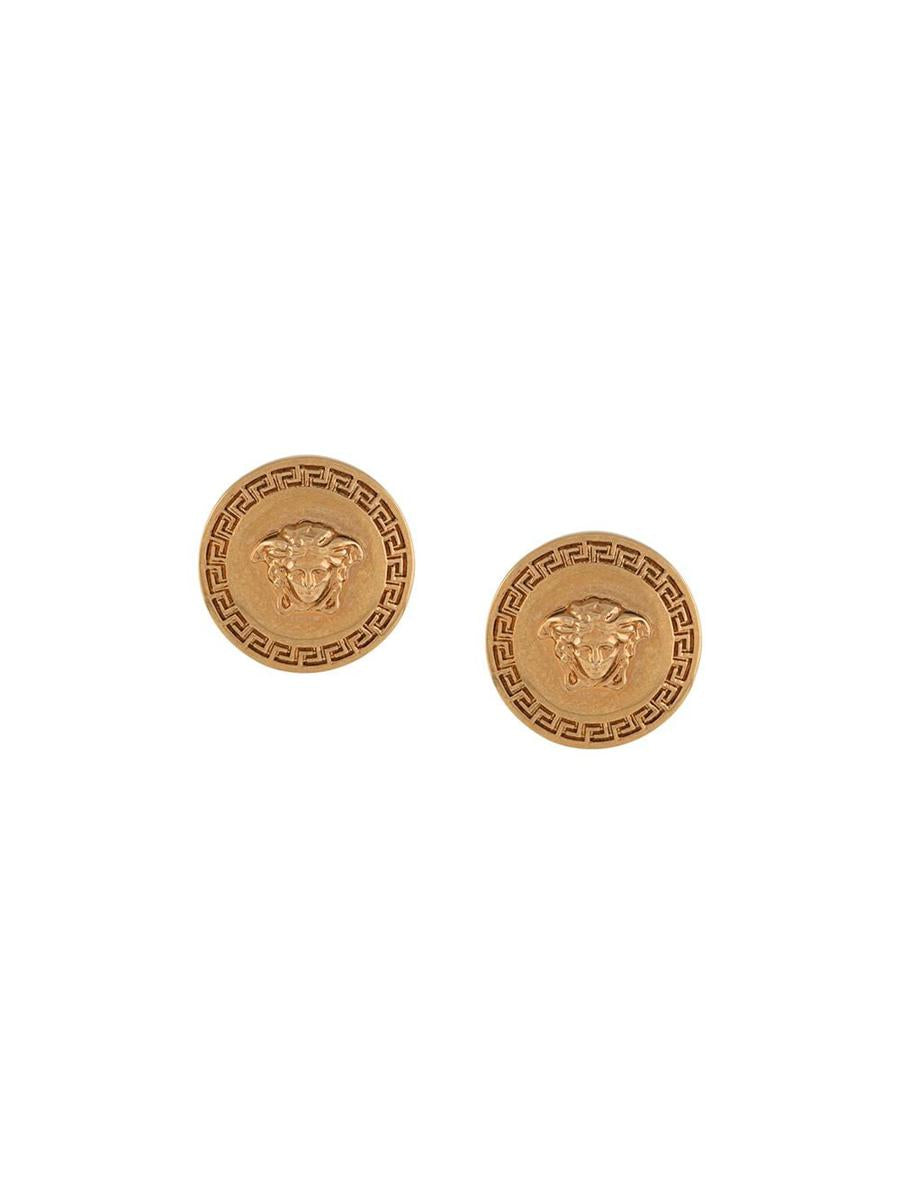 Versace Tribute Button Earrings Accessories