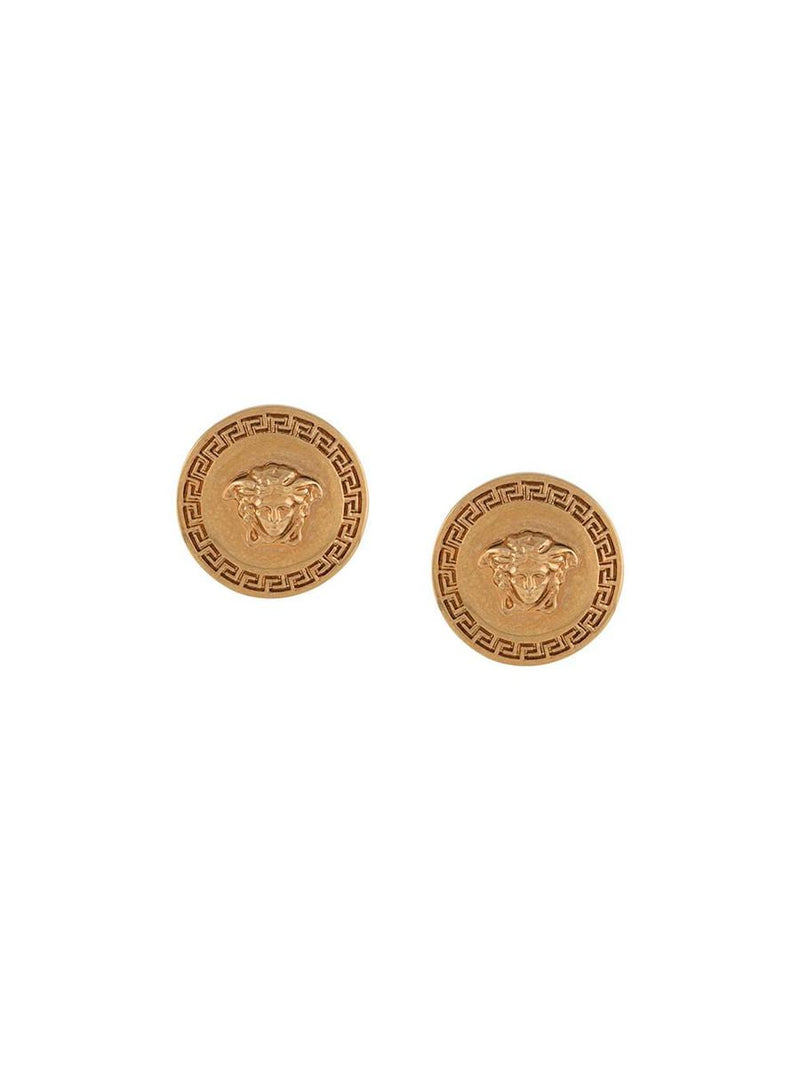 Versace Tribute Button Earrings Accessories