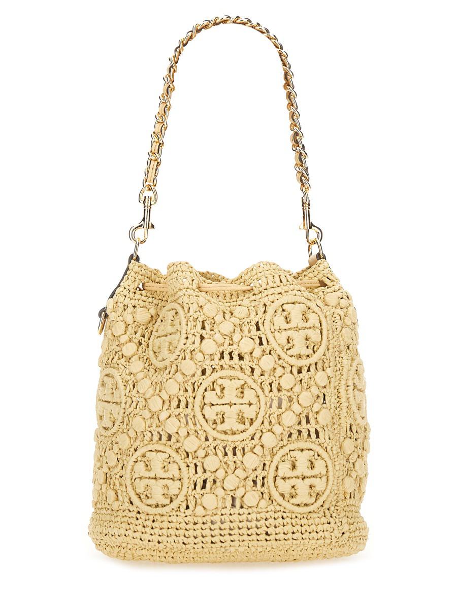 Tory Burch Bucket Bag With Monogram T