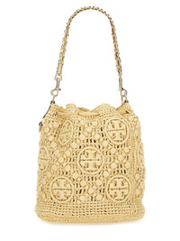 Tory Burch Bucket Bag With Monogram T