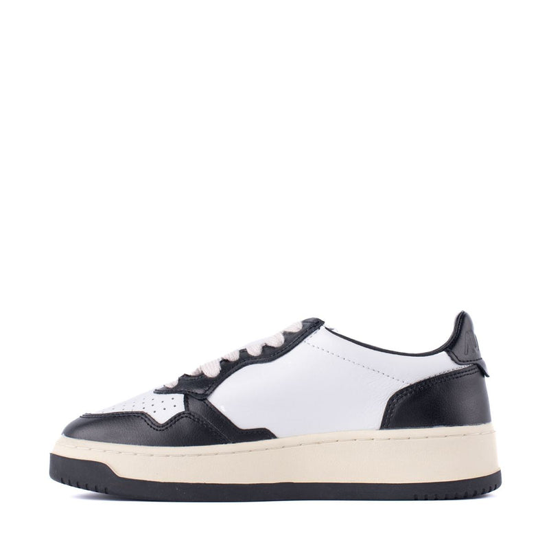 Autry Black And White Leather Sneakers