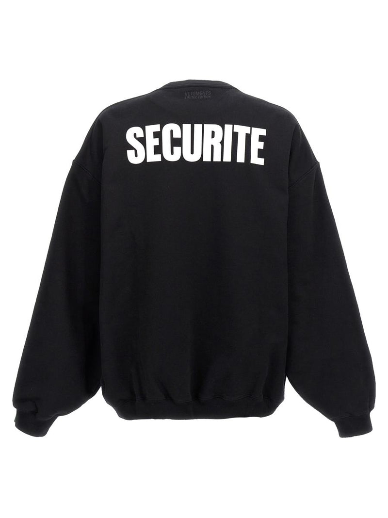 Vetements 'Polizei/Securite' Sweatshirt