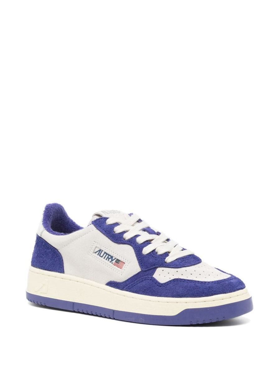 Autry Medalist Low Leather And Suede Sneakers