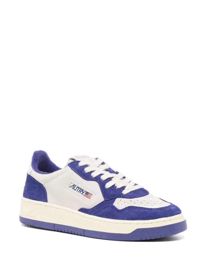 Autry Medalist Low Leather And Suede Sneakers