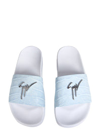 Giuseppe Zanotti Slide Sandals With Logo