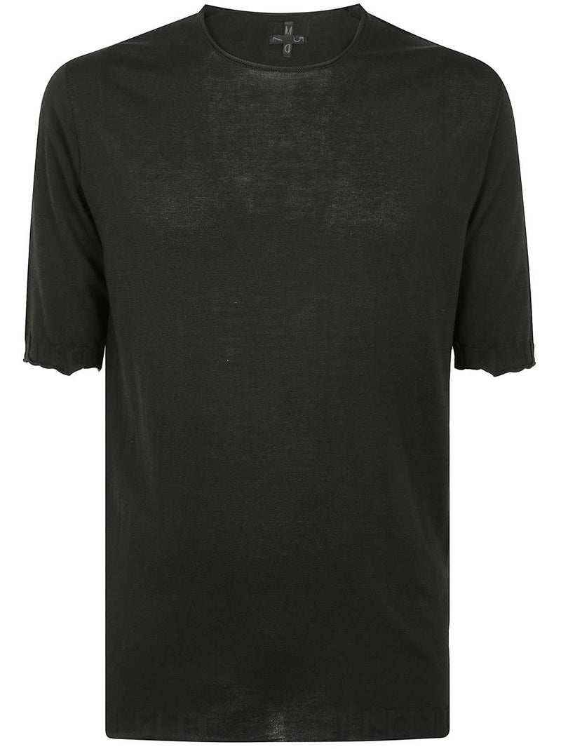 Md75 Short Sleeves Round Neck Sweater F. 15 Clothing