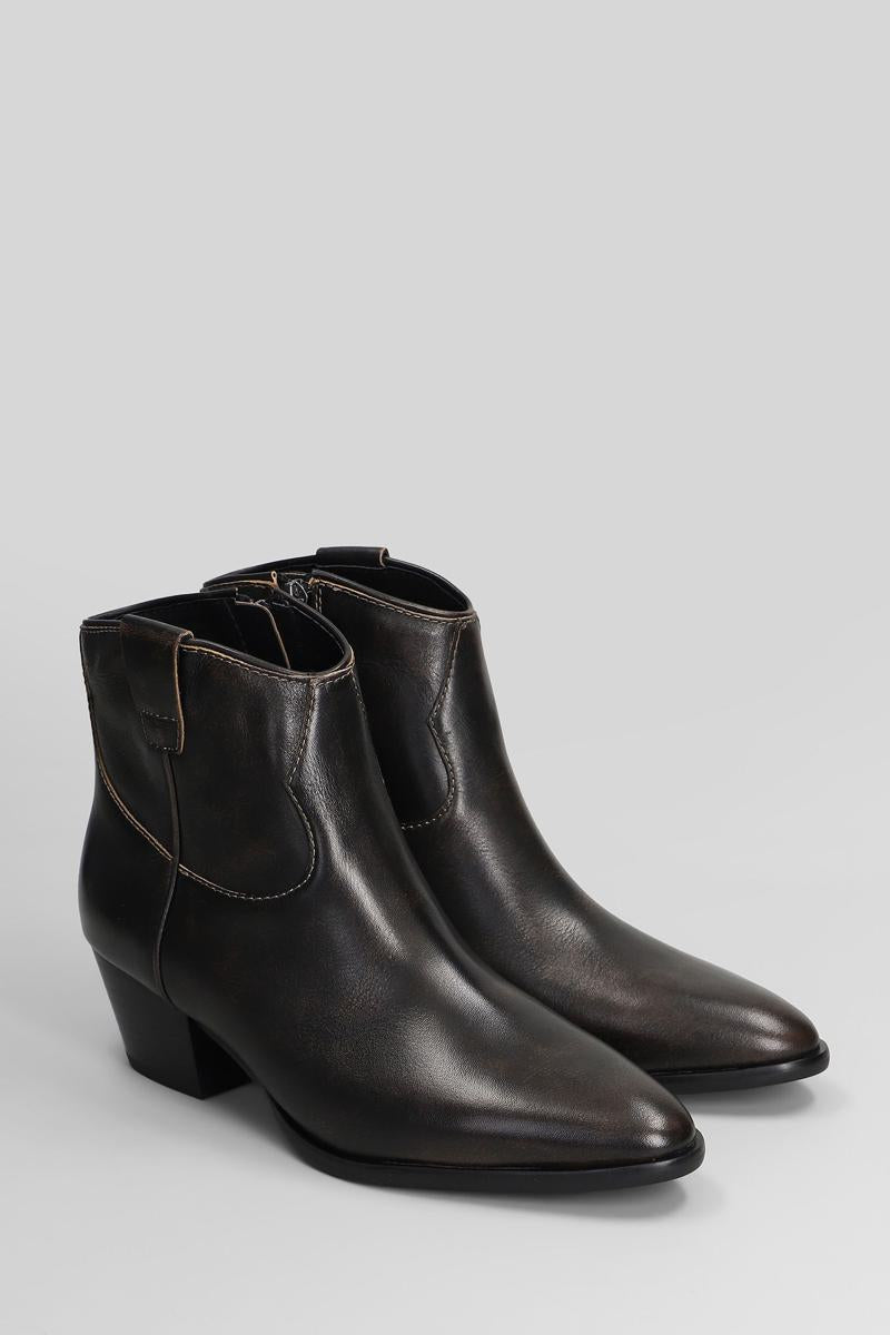 Ash Fame Texan Ankle Boots