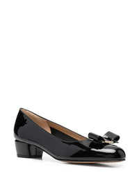 Salvatore Ferragamo Vara Bow Patent Leather Pumps Shoes