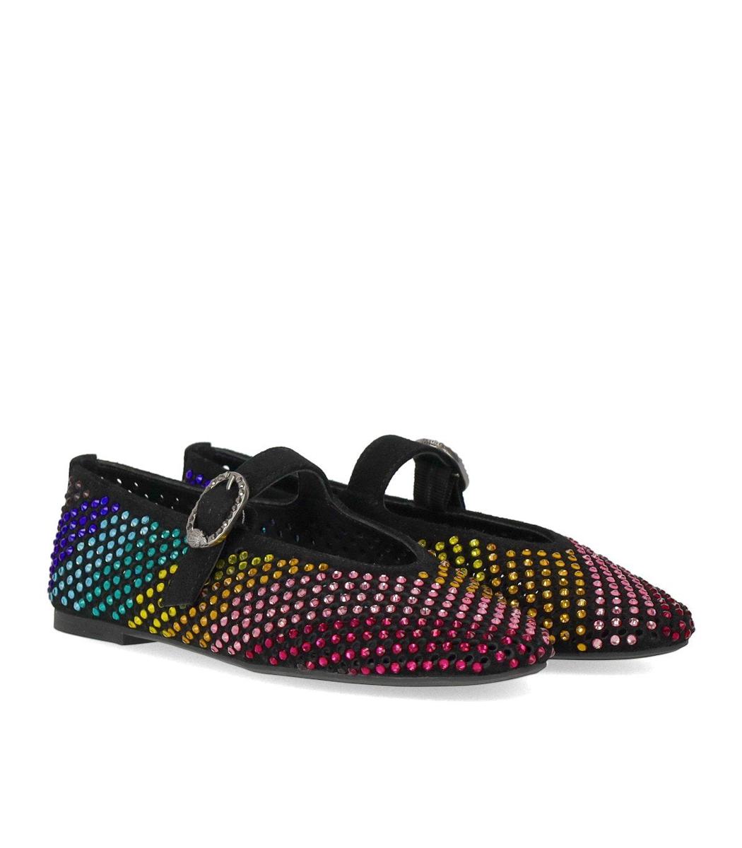 Kurt Geiger London Mayfair Multicolored Ballet Flat Shoe