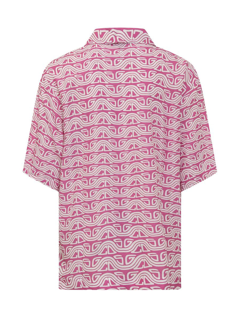 Gcds Waved Logo Shirt