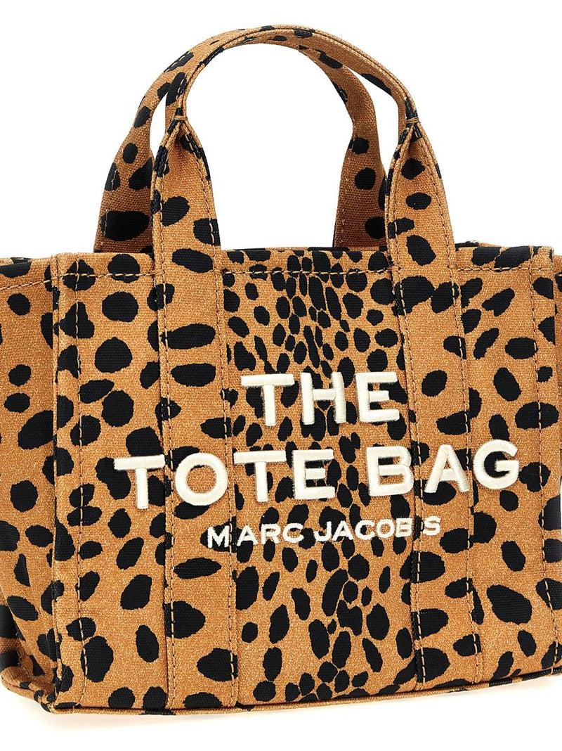 marc jacobs 'the cheetah canvas small tote' handbag