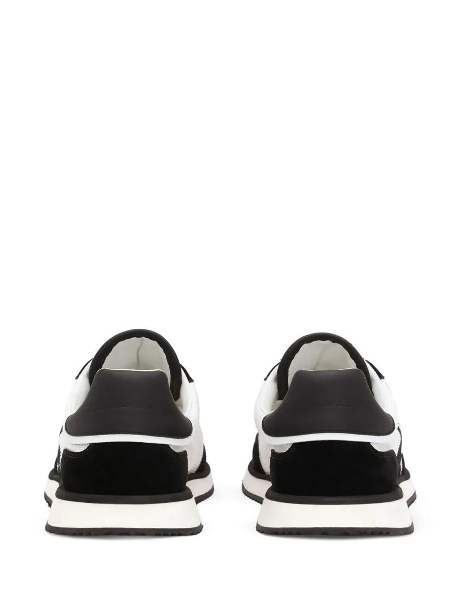 Dolce & Gabbana Suede And Mesh Dg Cushion Sneakers Shoes