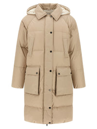 Brunello Cucinelli 'Shiny Zipper Pull' Down Jacket