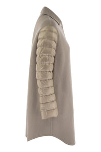 Herno Coat With Down Sleeves