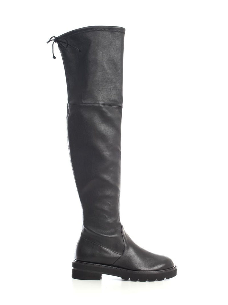 Stuart Weitzman Str Nappa Lowland Lift High Boots Shoes