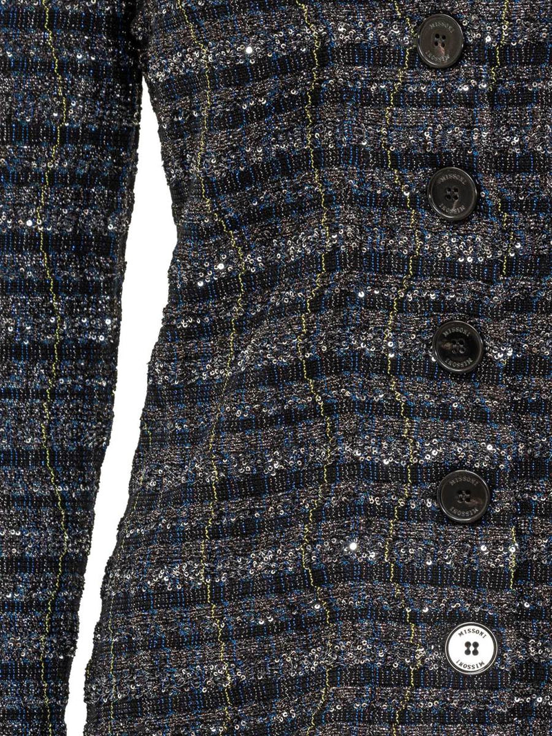 Missoni Missoni Knitted Cardigan With Lurex Trim