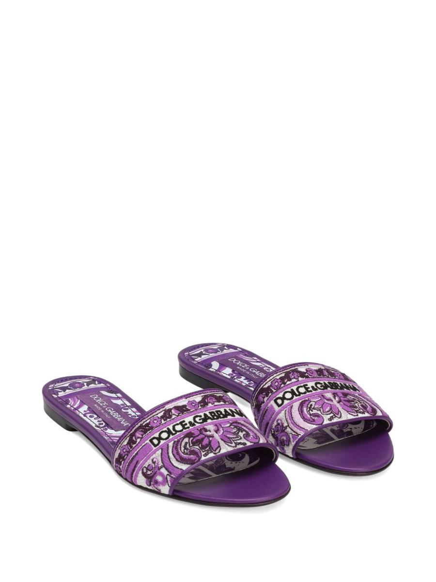 Dolce & Gabbana Maiolica Print Slides
