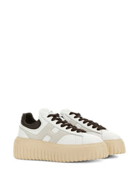 Hogan H-Stripes Nappa Leather Sneakers Shoes