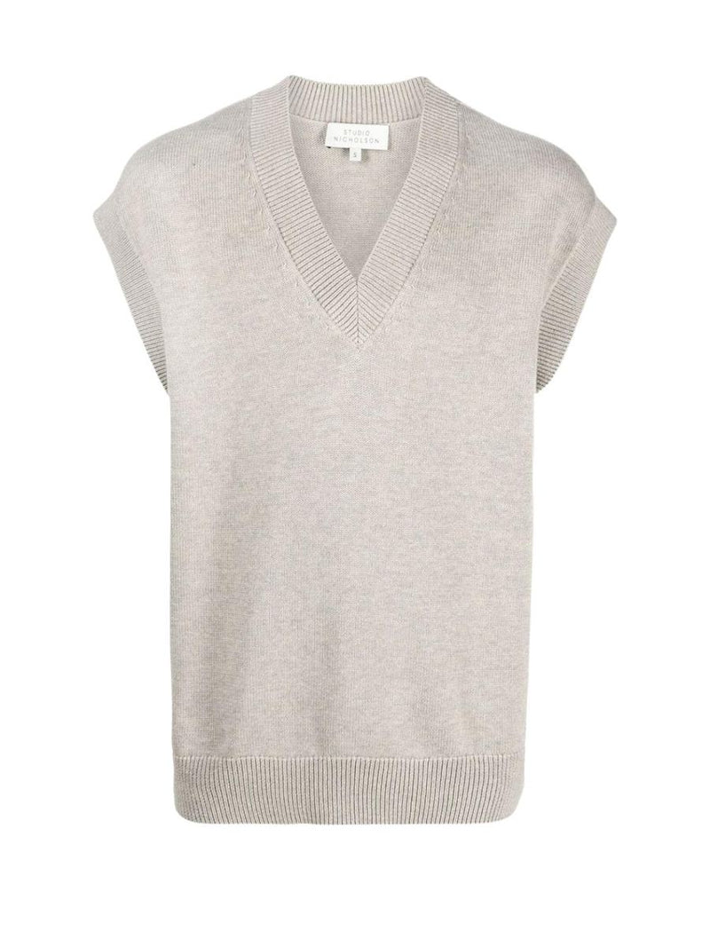 Studio Nicholson Knitwear Knitted Vest Clothing