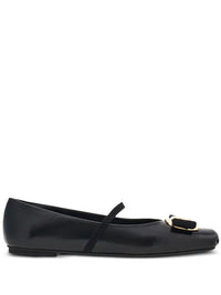 Salvatore Ferragamo New Vara Plate Ballet Flats Shoes
