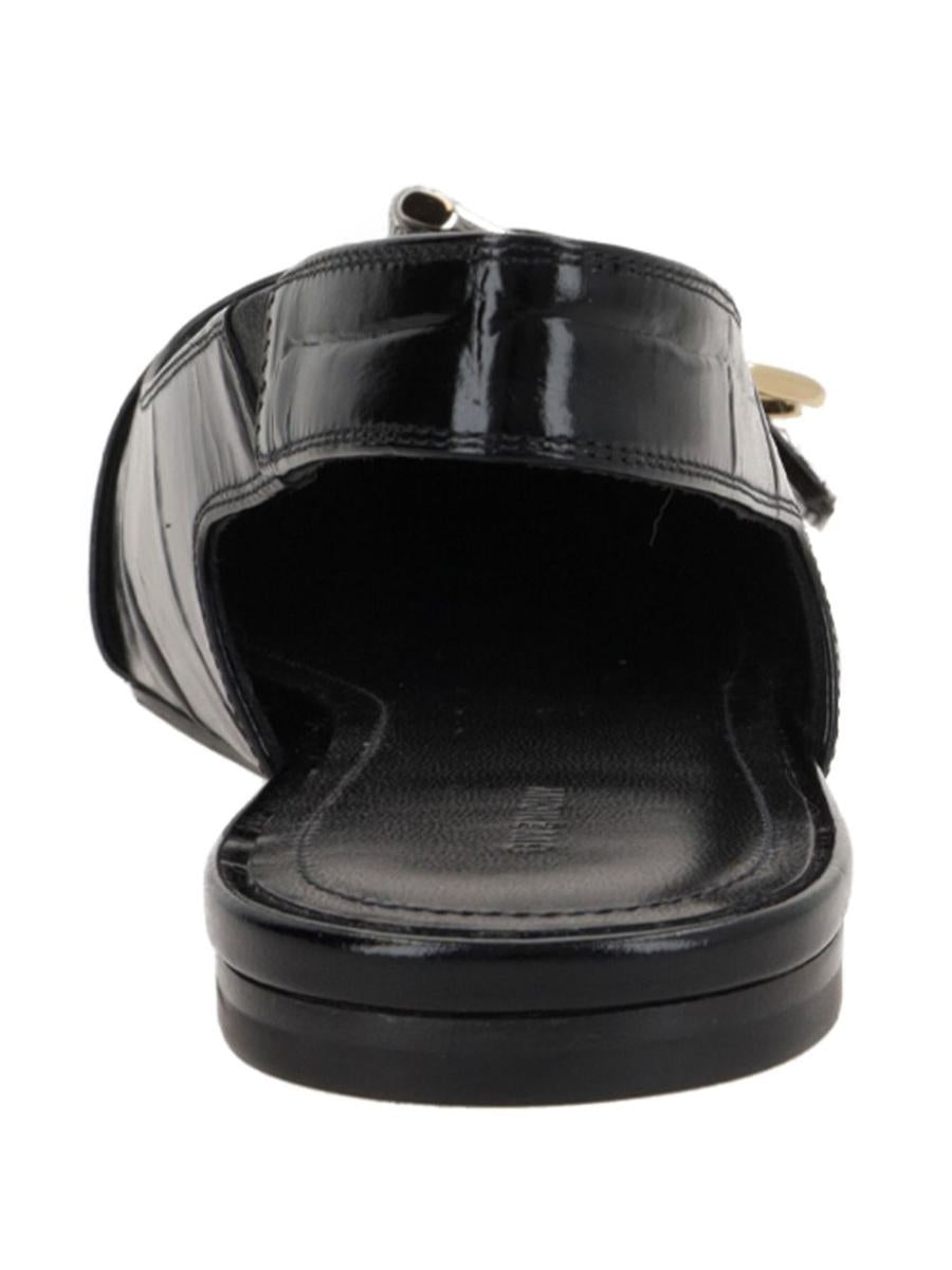 Givenchy Voyou Leather Slingback Ballets