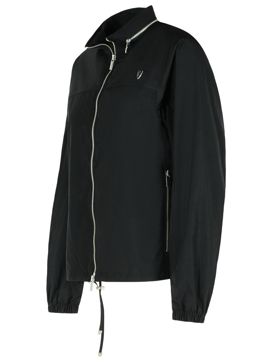 Burberry Black Cotton Blend Jacket