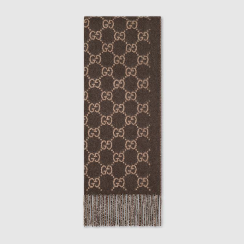 Gucci "Gg" Cashmere Scarf