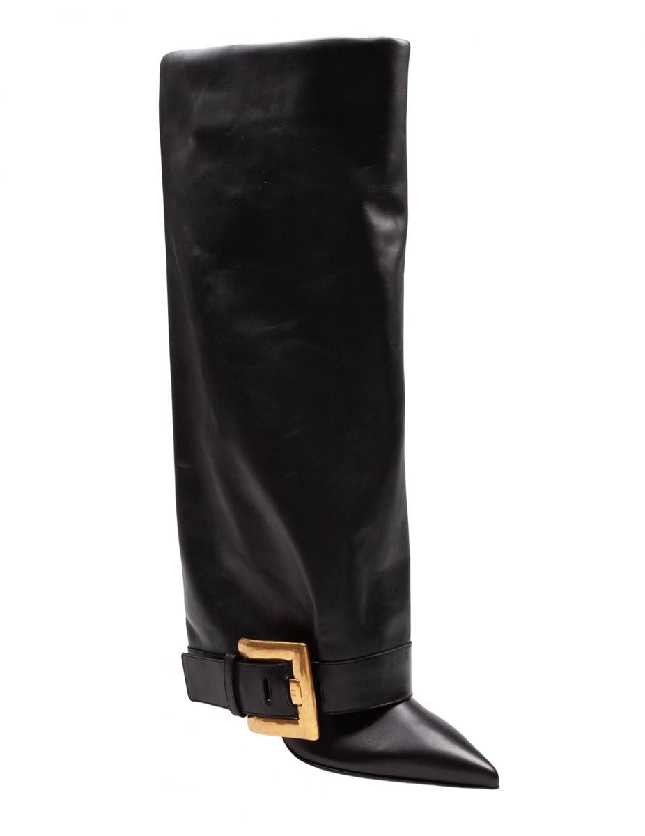 Balmain Anthem Calfskin Boots