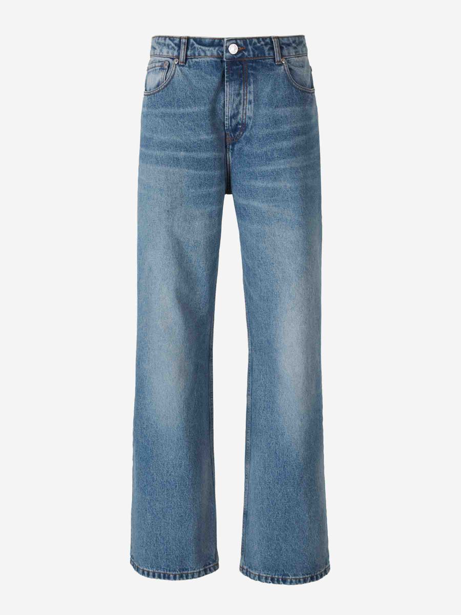 AMI Paris Wide Leg Jeans