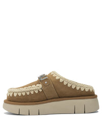 Mou "Bounce Clog Metal Logo" Slipeprs